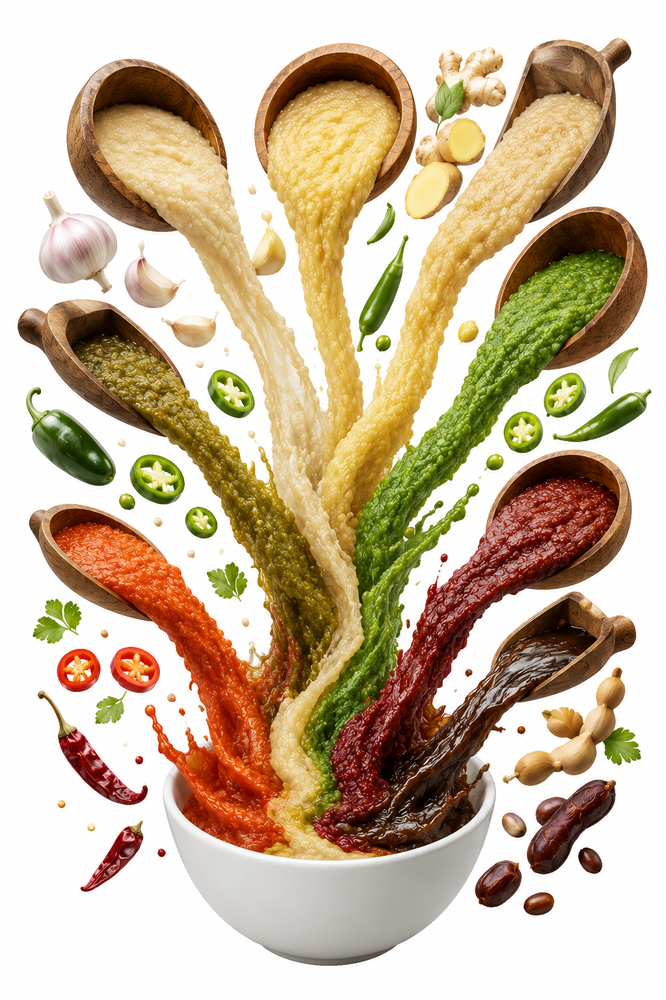 AFI culinary paste range, full product lineup