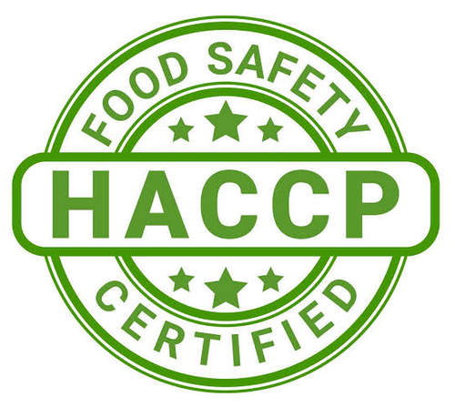 HACCP certified