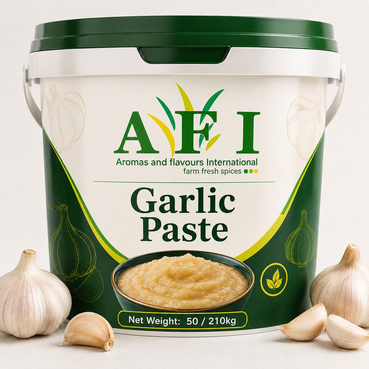Garlic Paste, Allium Sativum (sealed drum)