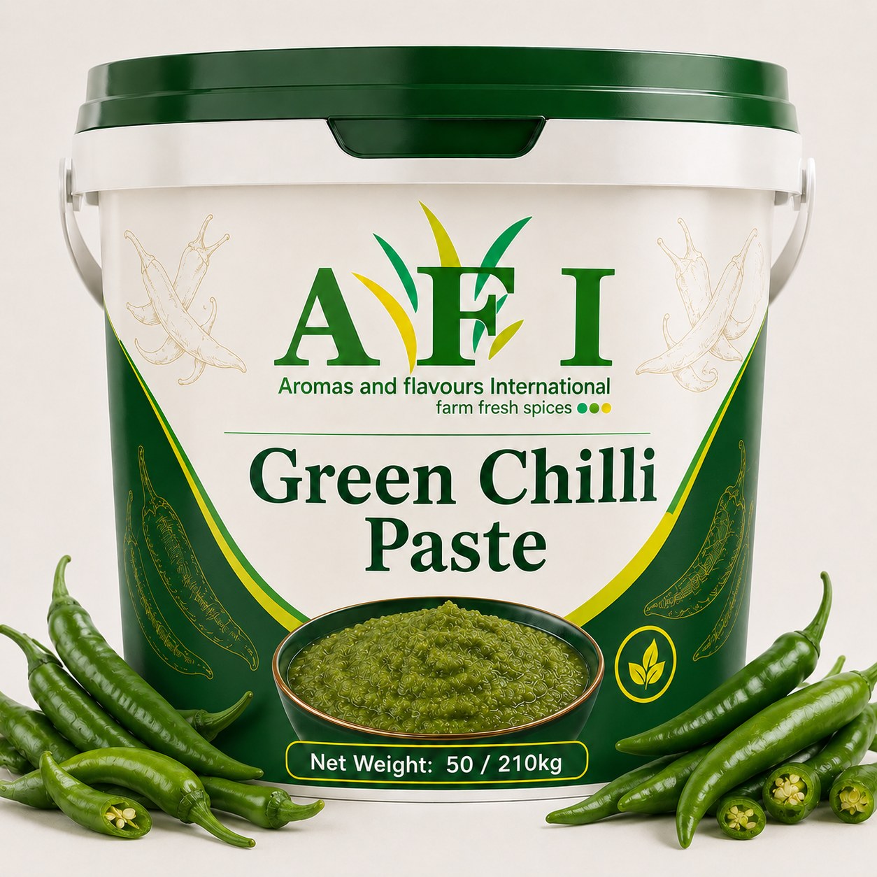 Green Chilli Paste, green chilli paste exporter India B2B